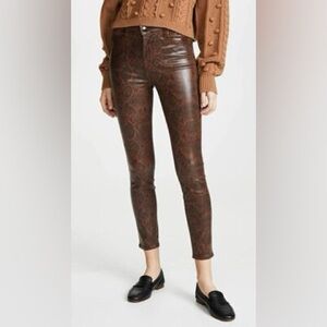 J Brand Alana High Rise Crop Skinny